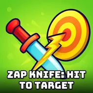 Zap Knife: Hit To Target - Target Hit game